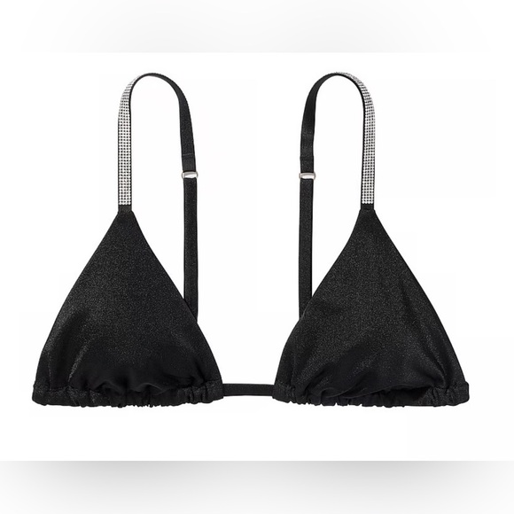 NWT Victoria's Secret Swim Shine Strap Triangle Bikini Top - Picture 1 of 3